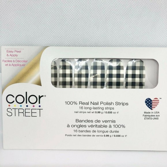 3/$25 - Color Street Nail Strips - Plaid About You - Picture 1 of 4